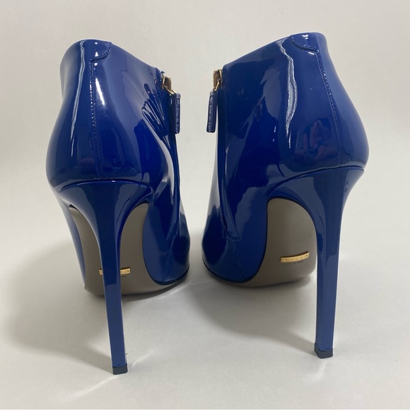Gucci Electric Blue Patent Booties - Picture 6 of 11